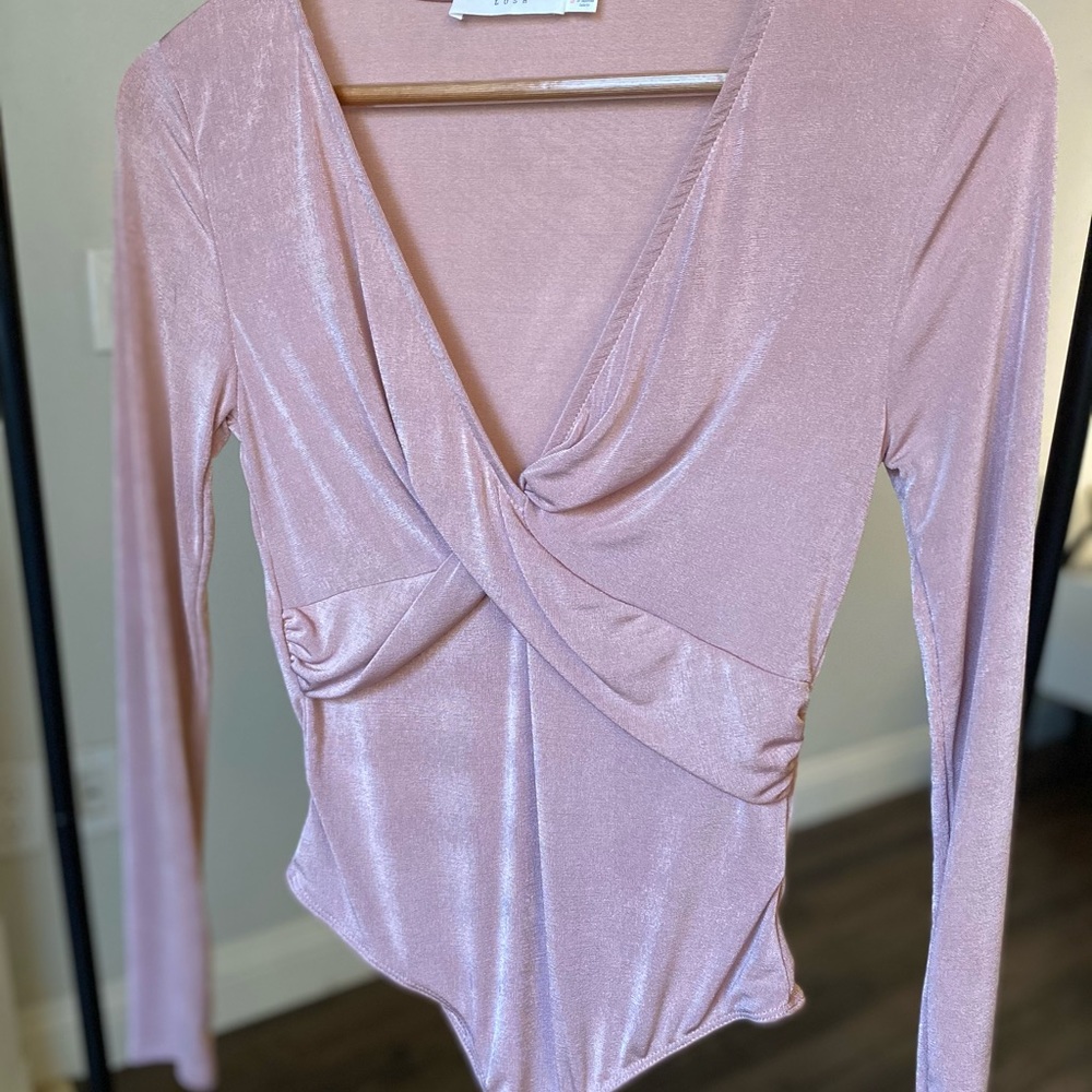 Long sleeve bodysuit by ‘Lush’ size S